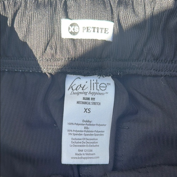 koi Black Scrub Pants - Picture 3 of 5